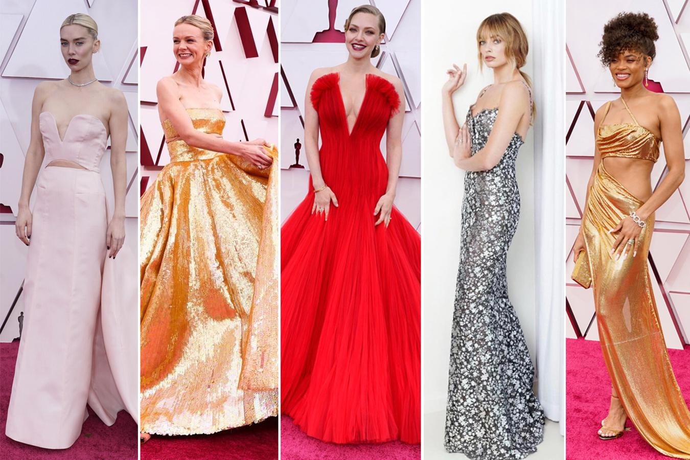 Premios Oscar 2021: Los mejores vestidos de la alfombra roja