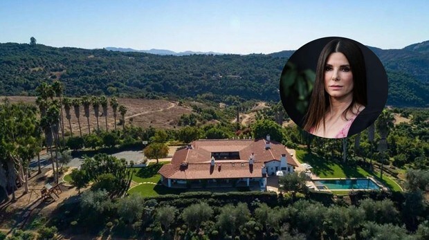 Sandra Bullock sells her California ranch for 5.2 million euros