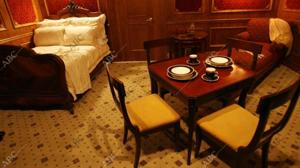 Recreación de uno de los camarotes de Primera clase