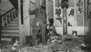 Imagen obtenida momentos después de que las tropas redujeran a cuatro miembros de la Legión Portuguesa