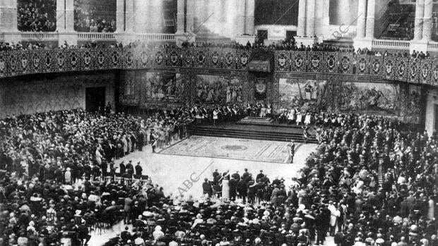 La inauguración de la Exposición Universal de Barcelona el 19 de mayo de 1929