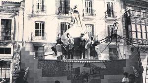 La hoguera de Monjas-Santa Faz en 1933