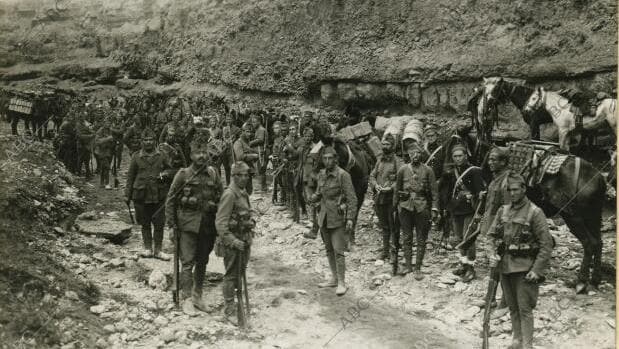 El último convoy de la Legión a Tizzi-Azza - Archivo ABC