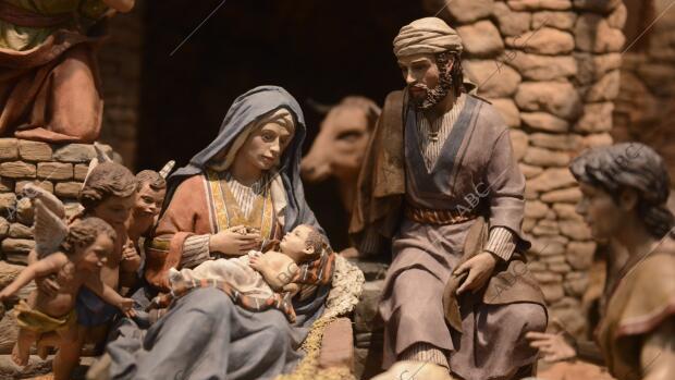 El revuelo que montó el Papa a cuenta de la mula y el buey del belén - Archivo ABC