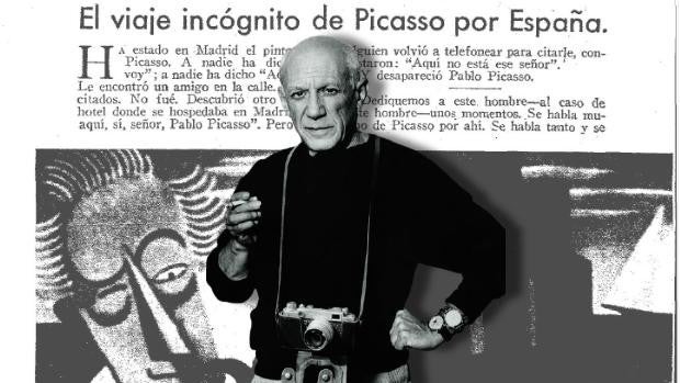 El misterioso y último viaje de incógnito a España de Picasso durante la Segunda República - Archivo ABC