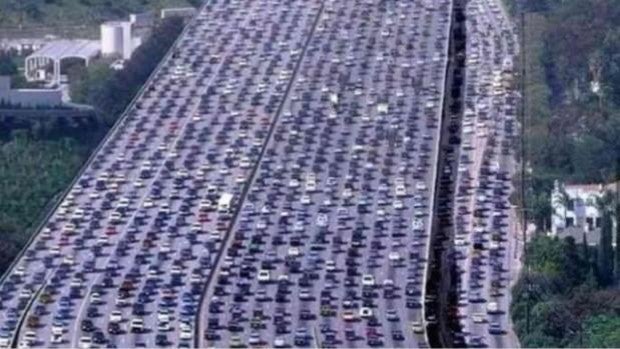 El gigantesco atasco de cientos de kilómetros que colapsó China durante dos semanas - Archivo ABC