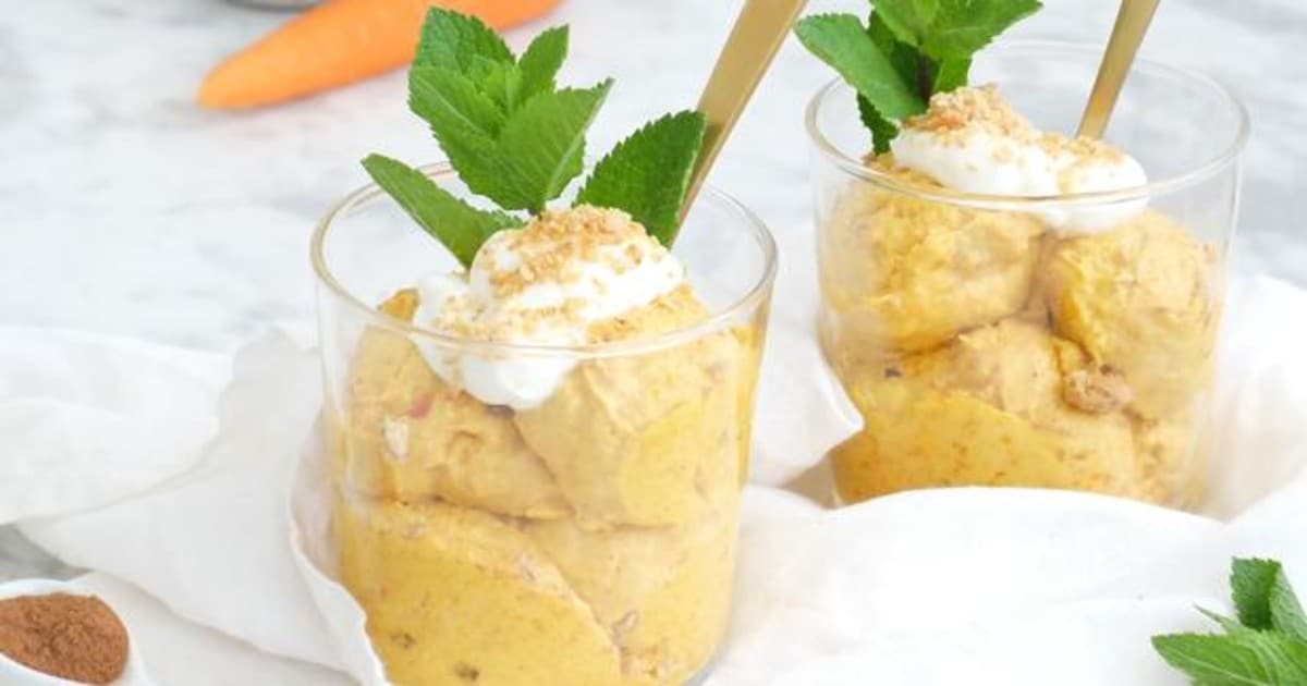 Helado cremoso de zanahoria: la original receta vegetal para el postre