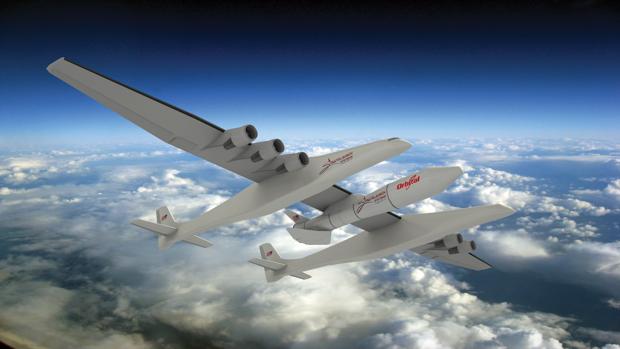 El gigantesco «Stratolaunch»
