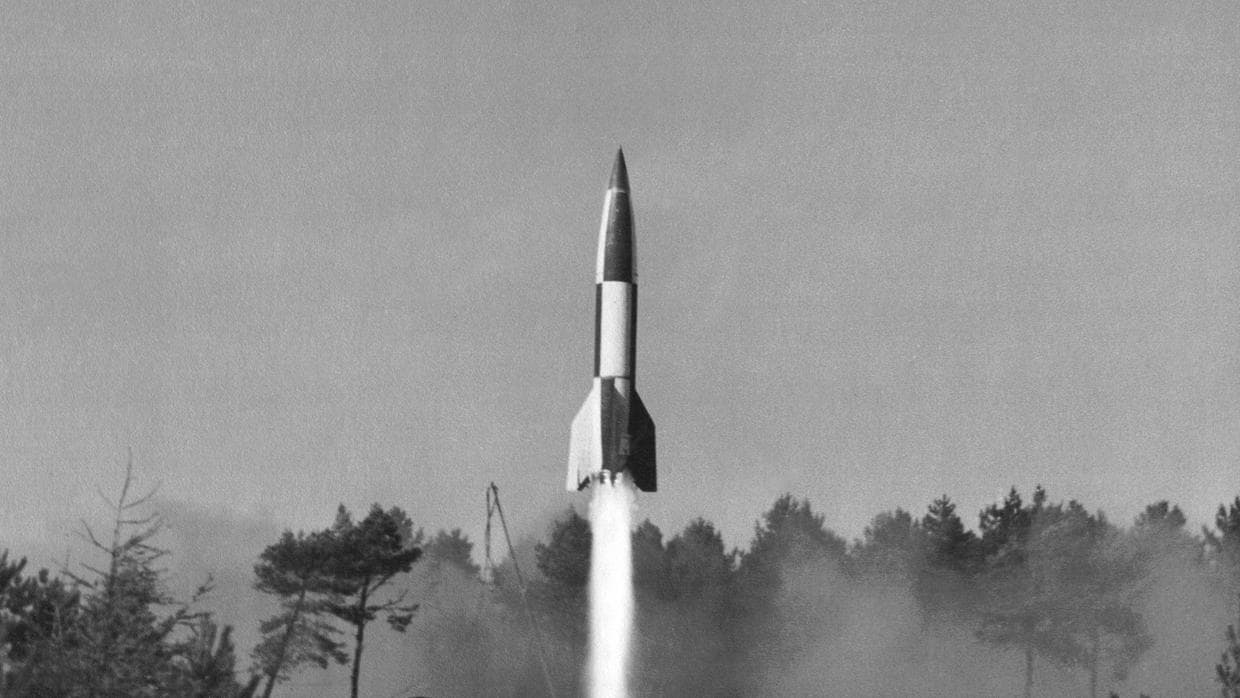 Un cohete inventado por los nazis, la primera máquina que llegó al espacio