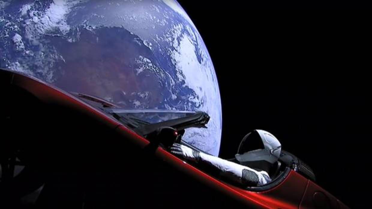 El Tesla lanzado por SpaceX no alcanzará la órbita de Marte