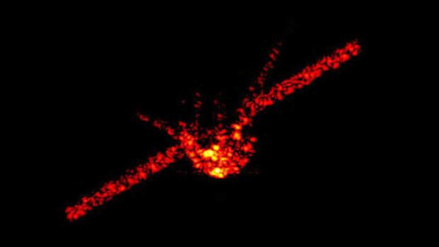 Imágenes de radar de la estación espacial china Tiangong-1