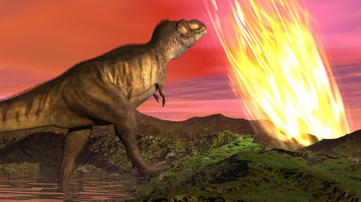 El meteorito que mató a los dinosaurios convirtió la roca en líquido