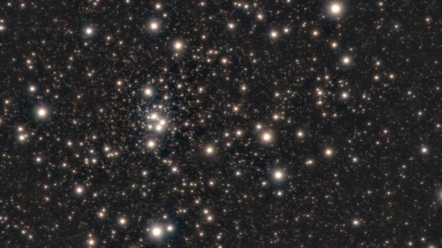 Esta es una de las extraordinarias imágenes obtenidas por los astrónomos del cúmulo estelar HP1