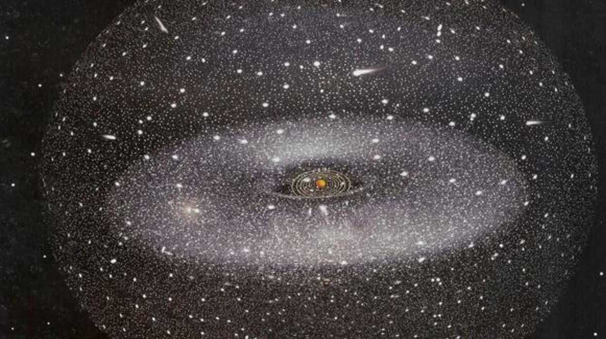 Resuelven el misterio del origen de la nube de Oort, una 'conspiración