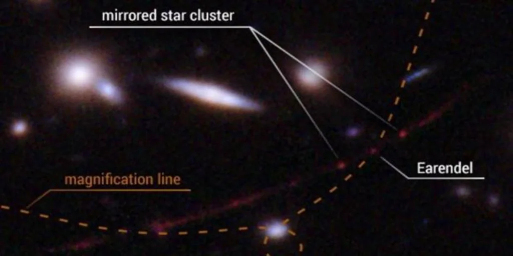 Descubren Eärendel La Estrella Más Lejana Jamás Vista A 12900 Millones De Años Luz 8656