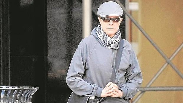 David Bowie, en Manhattan en octubre de 2012