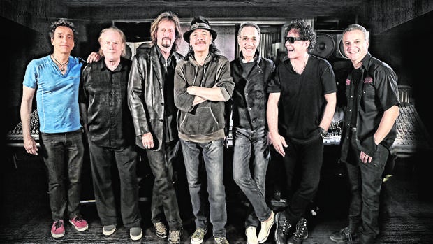Santana reunido con su grupo después de 45 años