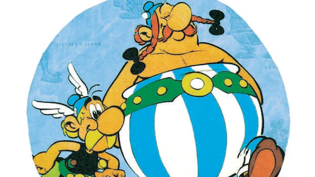 Asterix y Obélix salen de Francia en el álbum número 37 de su historia