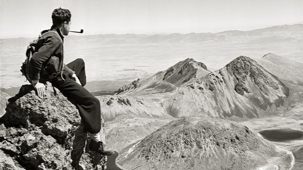 Autorretrato de Rulfo en el Nevado de Toluca