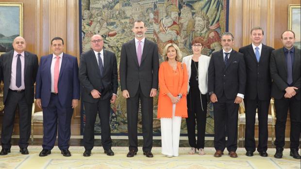 El Rey ha recibido en audiencia a la Federación de Gremios de Editores de España