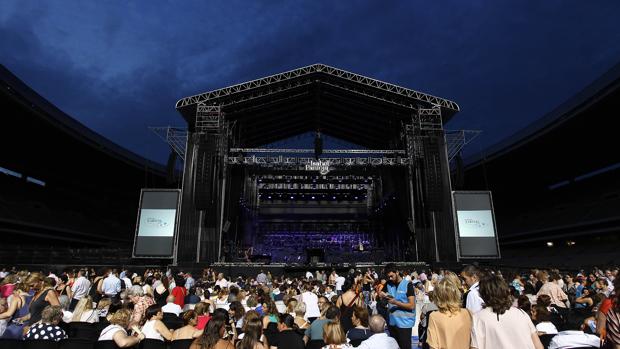 Un reciente concierto en Sevilla
