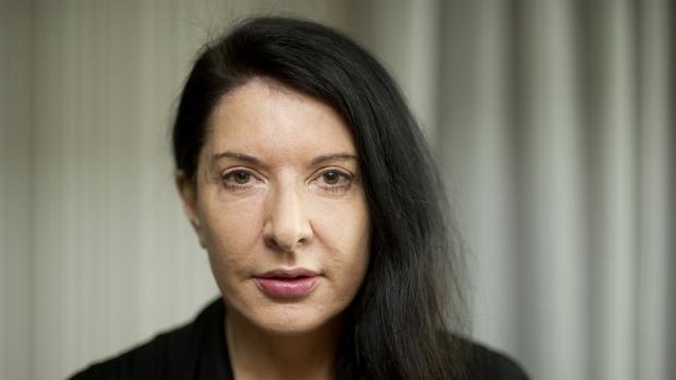 La artista Marina Abramovic