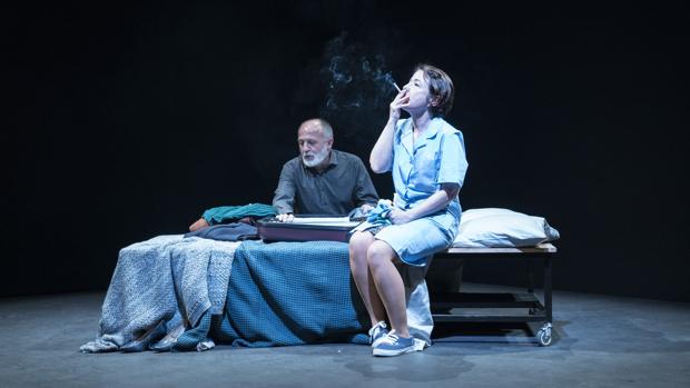 Pablo Viña y Eugenia Alonso, en una escena de la función