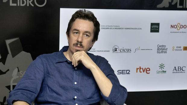Pedro Mairal, en la Feria del Libro de Sevilla