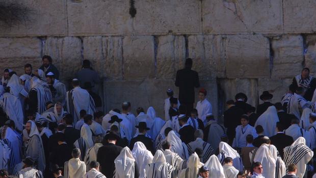 El Muro de las Lamentaciones, en Jerusalén