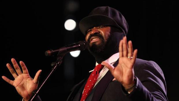 El cantante de jazz americano Gregory Porter