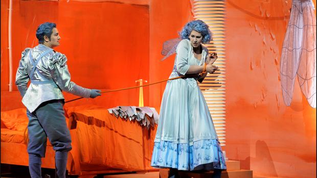 Una escena de la obra de «Lohengrin»