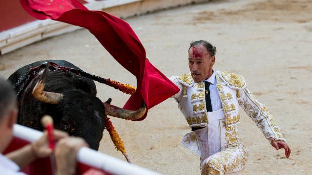 Pepín Liria, en su vuelta a Pamplona