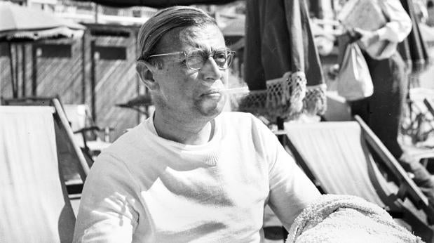 Sartre en el Festival de Cannes (1947)