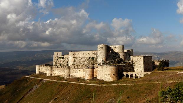 La antigua fortaleza de Crac de los Caballeros, en 2016