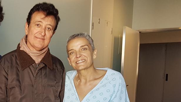 Manolo García junto a María Eugenia Sánchez