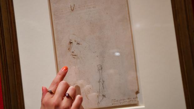 Una imagen de la muestra de Leonardo en el Palacio de Buckingham