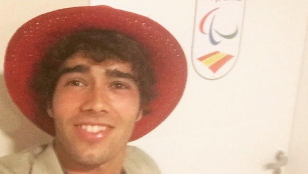 Daniel Caverzaschi antes de la ceremonia de inauguración