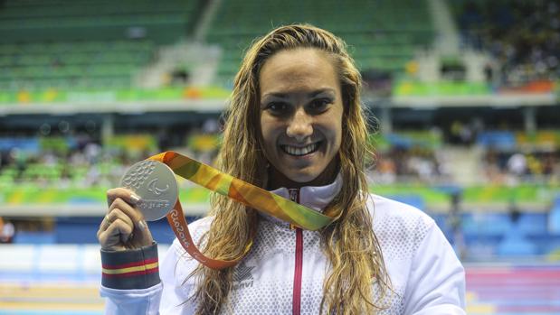 Sarai Gacón, con la medalla de plata de Río