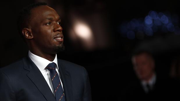 Usain Bolt, en la presentación del documental 'I am Bolt'