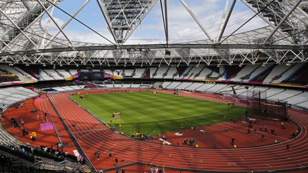 Vista del estadio de atletismo