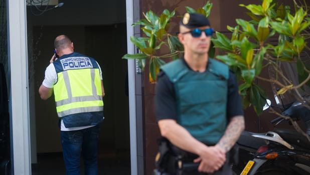 Registros de la casa de Sandro Rosell, el pasado mes de mayo