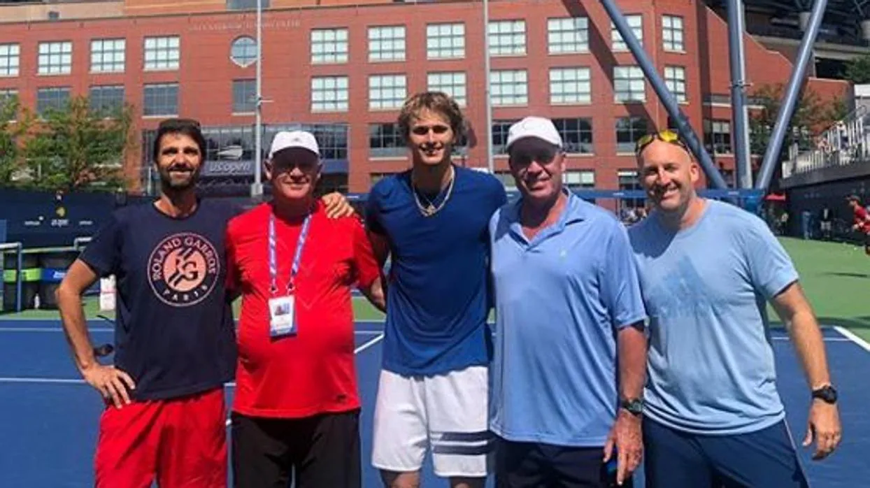 Zverev ficha a Ivan Lendl