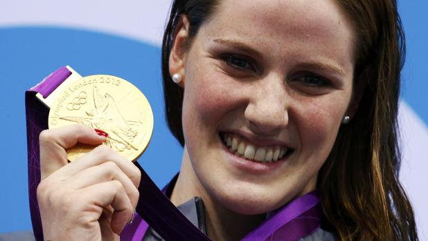 Franklin, con una de sus medallas