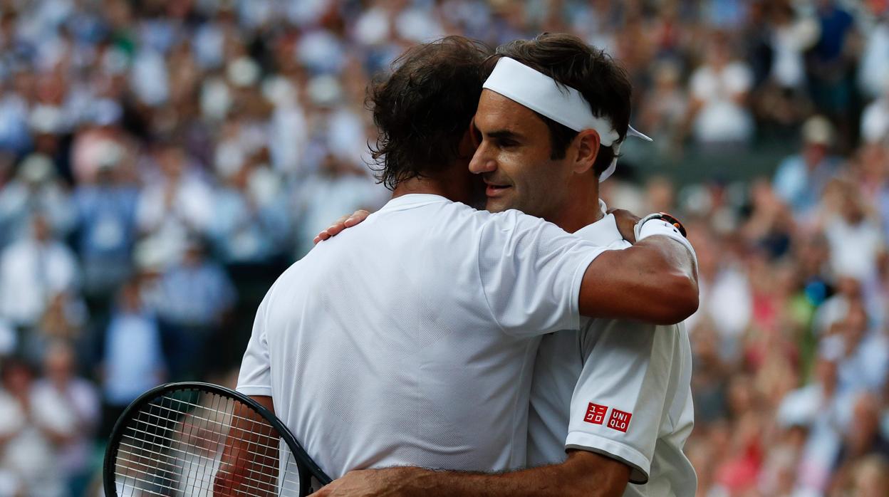 El Abrazo Entre Nadal Y Federer Que Engrandece Una Rivalidad Histórica