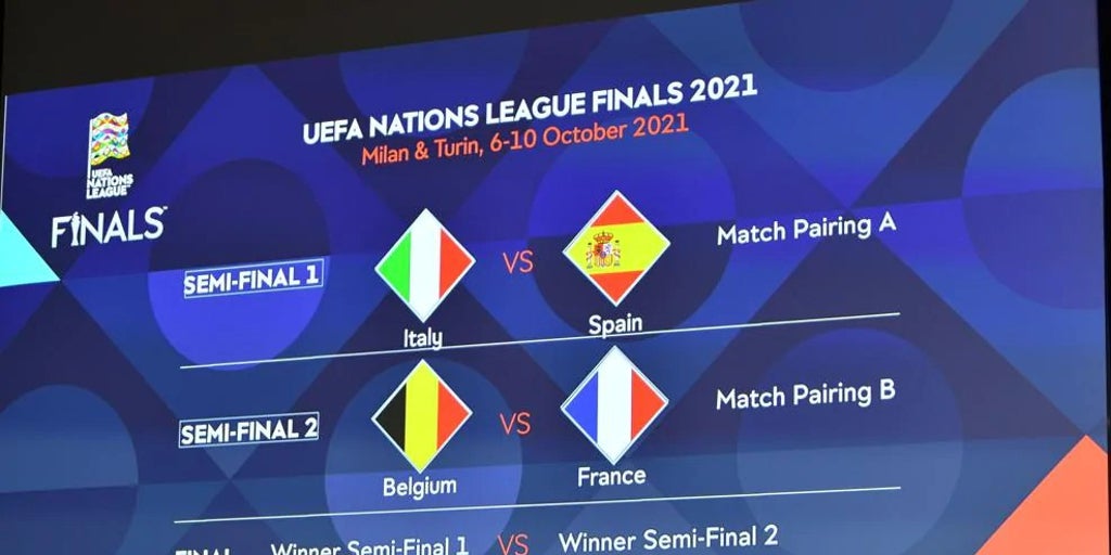Italia, rival de España en la semifinal de la Nations League