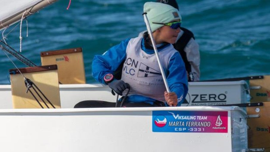 Blanca Ferrando y Martinius Melleby Hopstock disputarán las finales de serie en el Euromarina Optimist Blanca Ferrando y Martinius Melleby Hopstock disputarán las finales de serie en el Euromarina Optimist