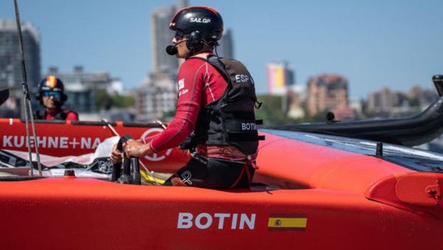 Diego Botín debuta en Sidney con el equipo español Circuito Rolex SailGP