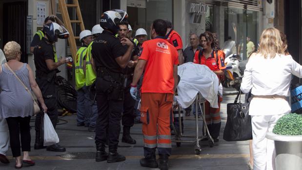 Imagen de archivo de un accidente laboral en Córdoba