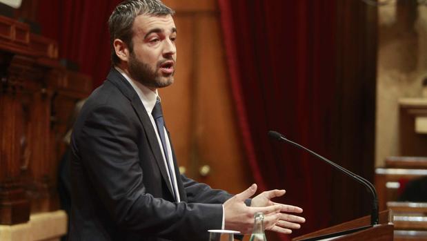 Maurici Lucena, durante su etapa como portavoz del PSC