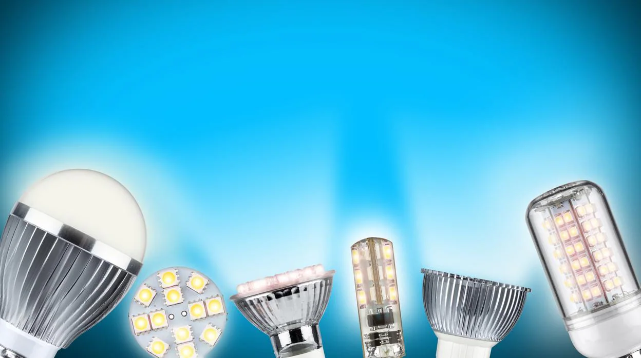 Bombillas LED en vez de halógenas o incandescentes, ya puedes